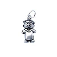 SE Large 3D Character Charm - School Boy